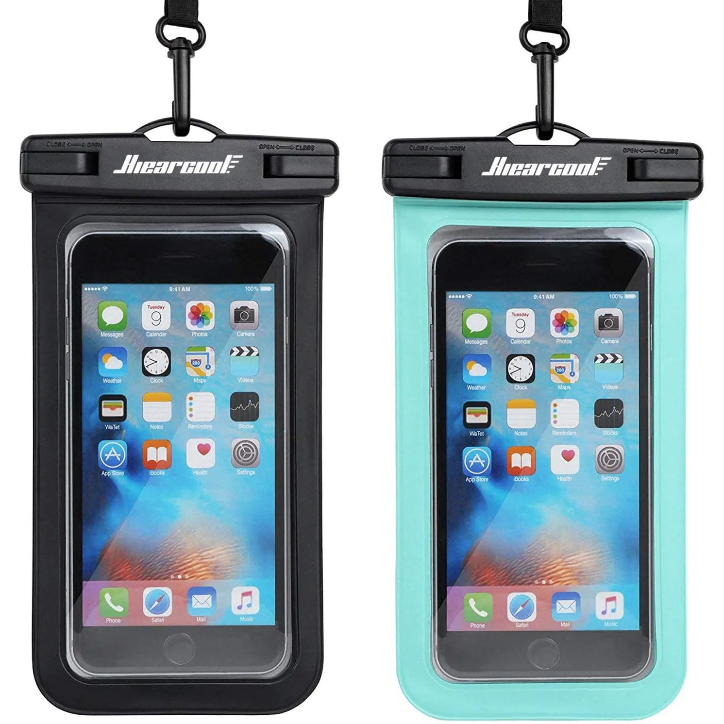 2-Pack: Universal Mobile Phone Waterproof Case