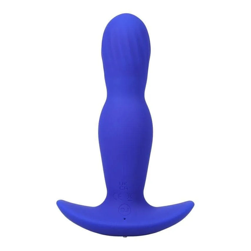 A-Play 12 Level Expander Rechargeable Silicone Anal Plug with Remote Control