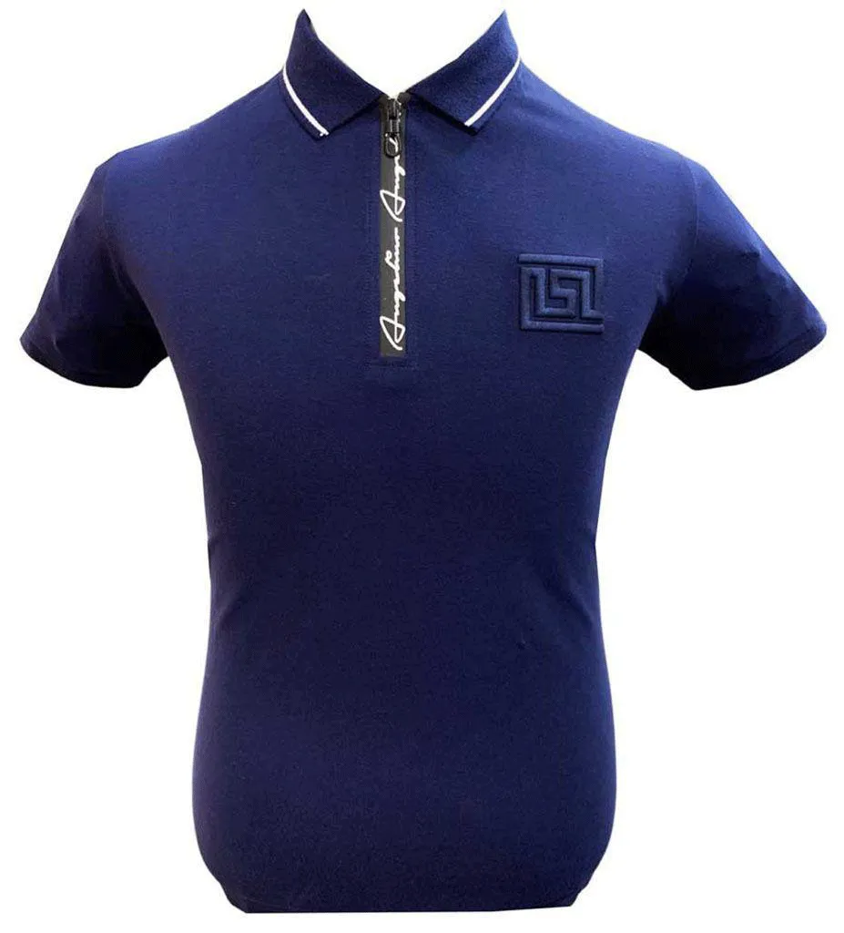 Angelino Raven Zip Golfer-Blue