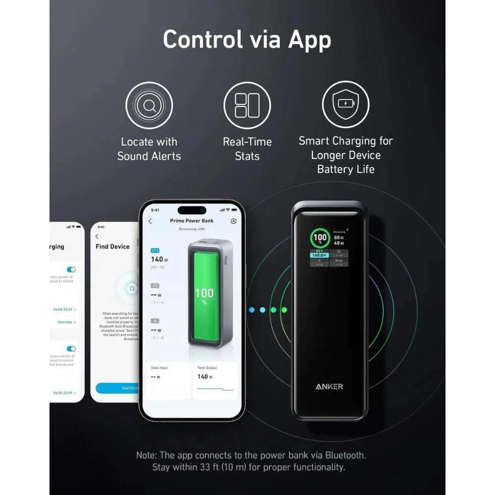 Anker 737 Prime 27,650mAh Power Bank (250W) - A1340