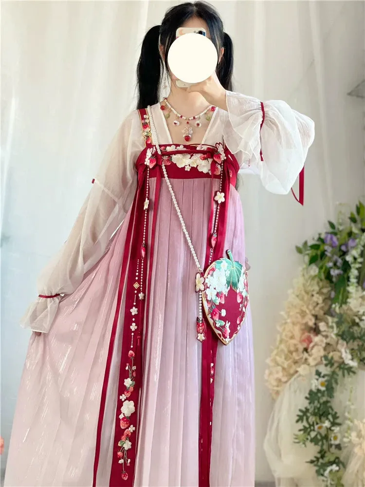 Cui Bing 脆饼 Shortcake Embroidered Crossbody Purse