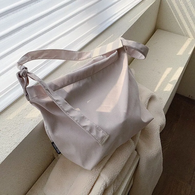 Darianrojas Retro Women's Messenger Canvas Bag Korean Style Ladies One-shoulder Art Lazy Commuter Bag Handbags Women Bags