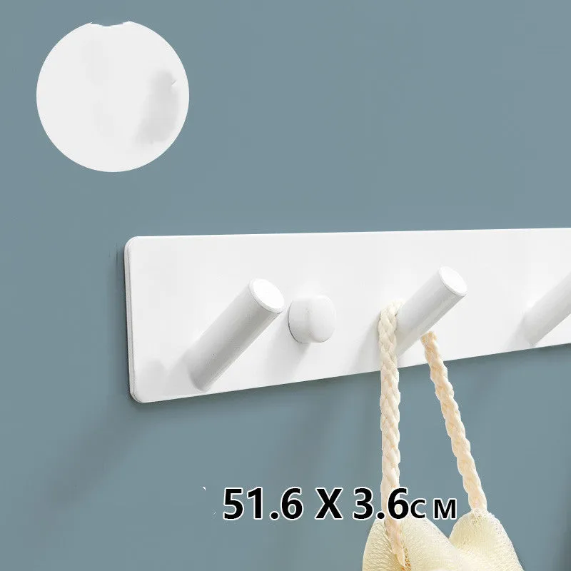 Door-to-door Clothes Hook Row Hook Porch Key Coat Hook Free Punch