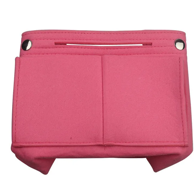 Fabric Purse Handbag Liner Insert Organizer