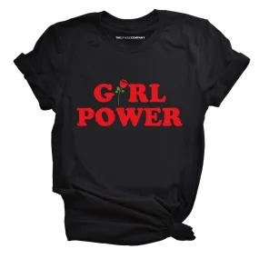 Girl Power Rose Feminist T-Shirt