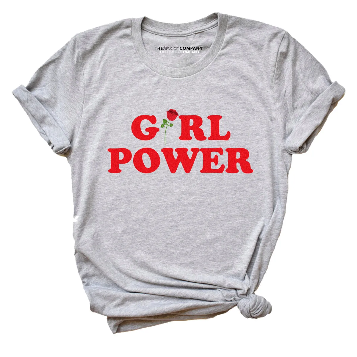 Girl Power Rose Feminist T-Shirt