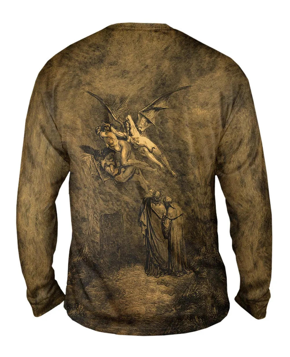 Gustave Dore - "The Inferno Canto 9 Antique" (1857)