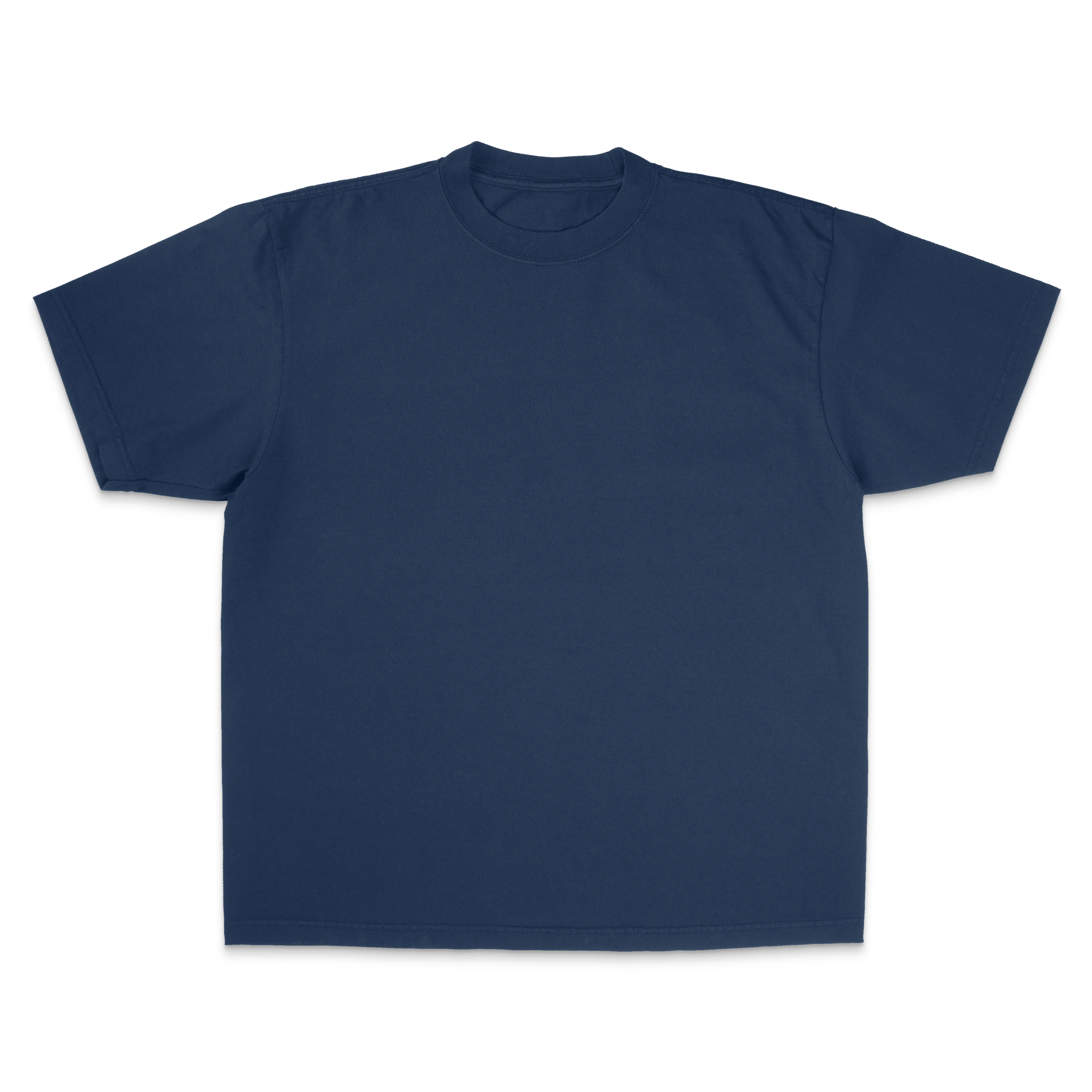 Heavyweight Garment Dye Short Sleeve Tee - Royal Blue