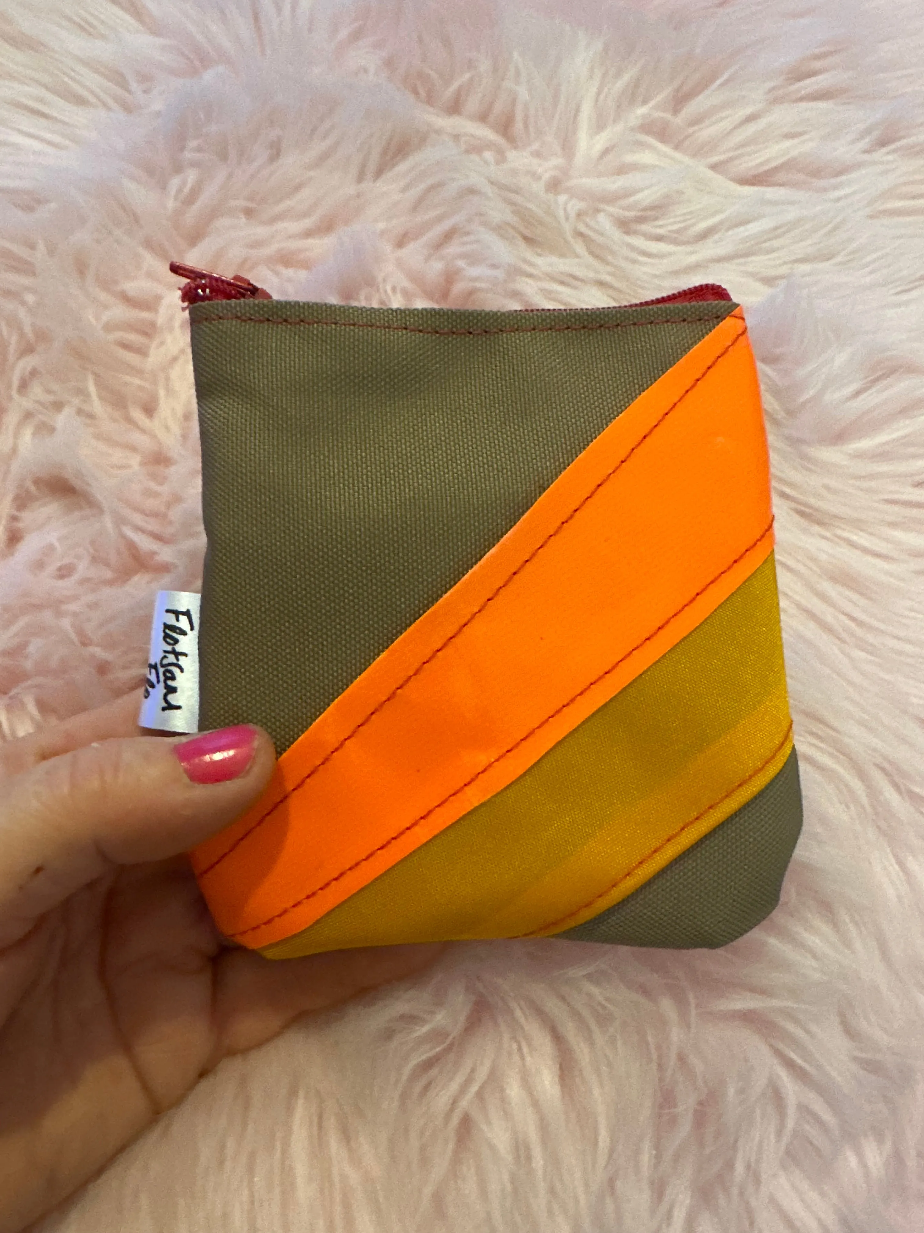 I was once a Life jacket and Material Offcuts - Adults  Coin purse