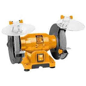 Ingco BG61502 150mm Bench Grinder - Powerful 150W, Heavy Duty Base, Adjustable Work Rest