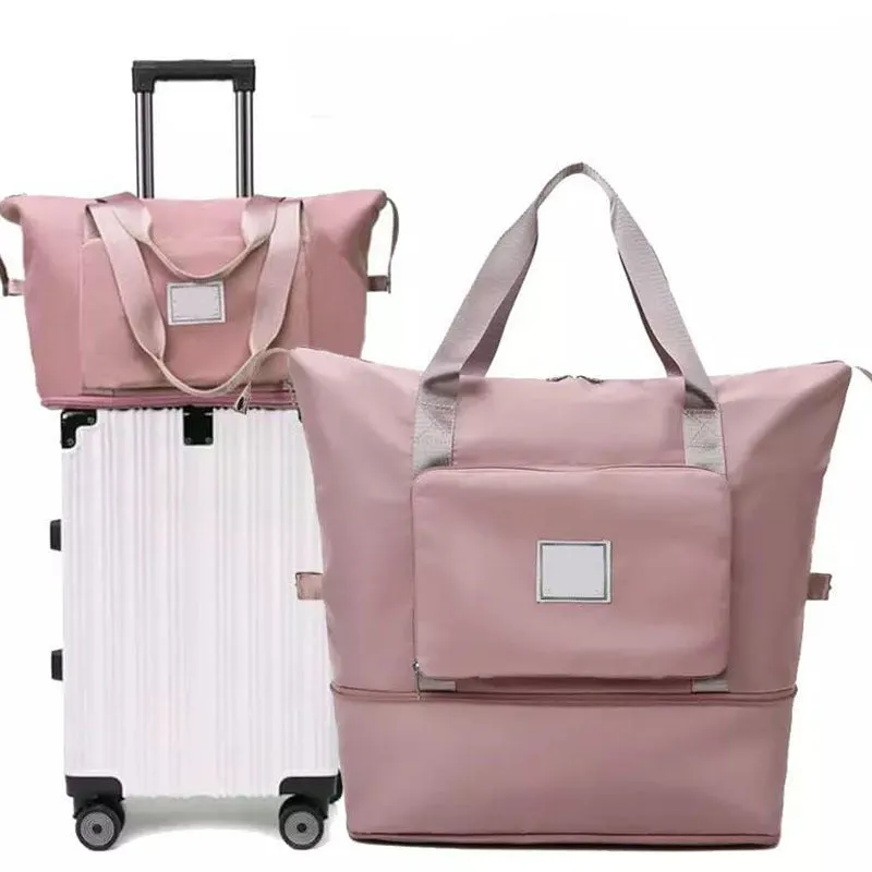 Ladies Large Capacity Waterproof Foldable Travel Bag