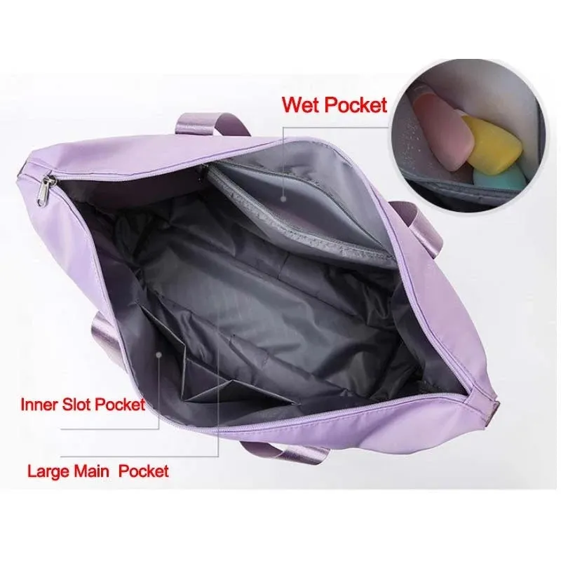 Ladies Large Capacity Waterproof Foldable Travel Bag