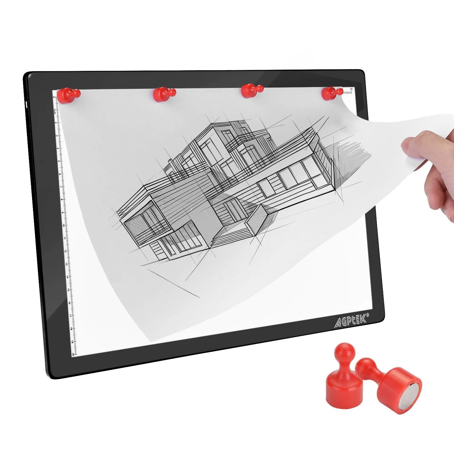 Magnetic LED Artcraft Tracing Light Pad A4 Size Lightbox