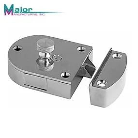 Major Mfg - S200-SPA - Secret Gate Latch - Plated Chrome Finish