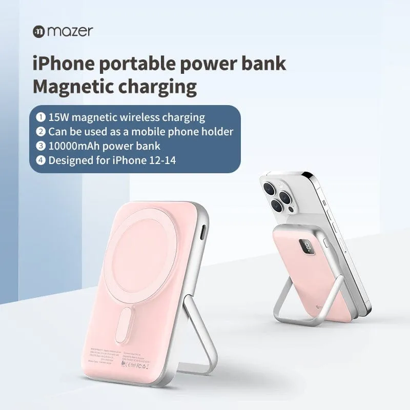 Mazer MagAir 16 MagSafe 15W 10,000mAh USB-C PD20W PowerBank