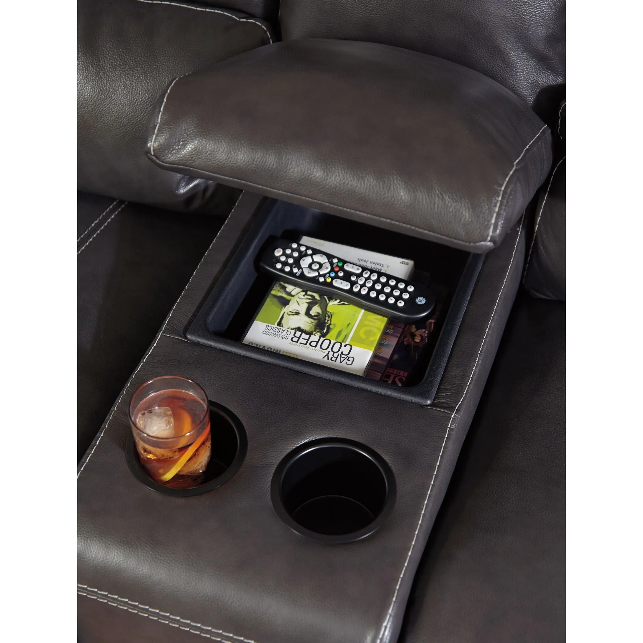 McCaskill Reclining Power Loveseat with Console