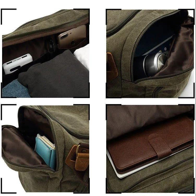 Mens Medium Size Weekender Duffle Bag