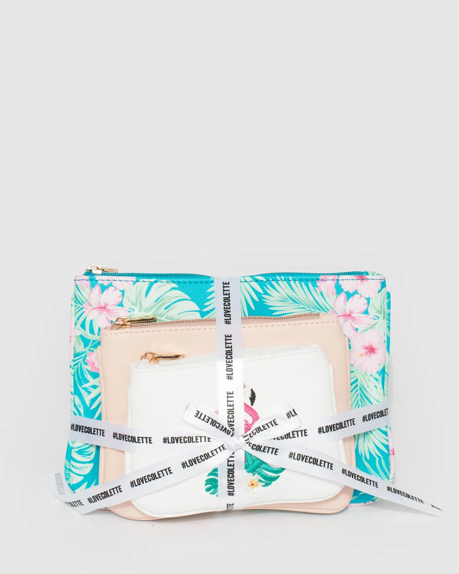 Multi Colour Tropical Jungle Purse Pack