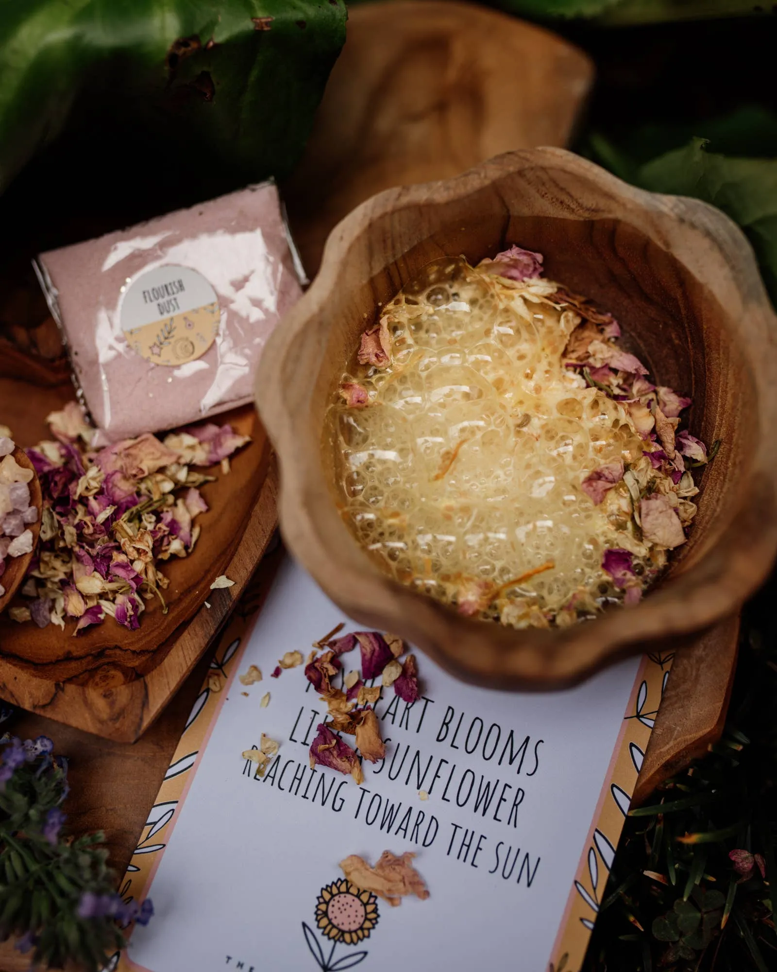 My Heart Blooms - Self Love Potion Pouch