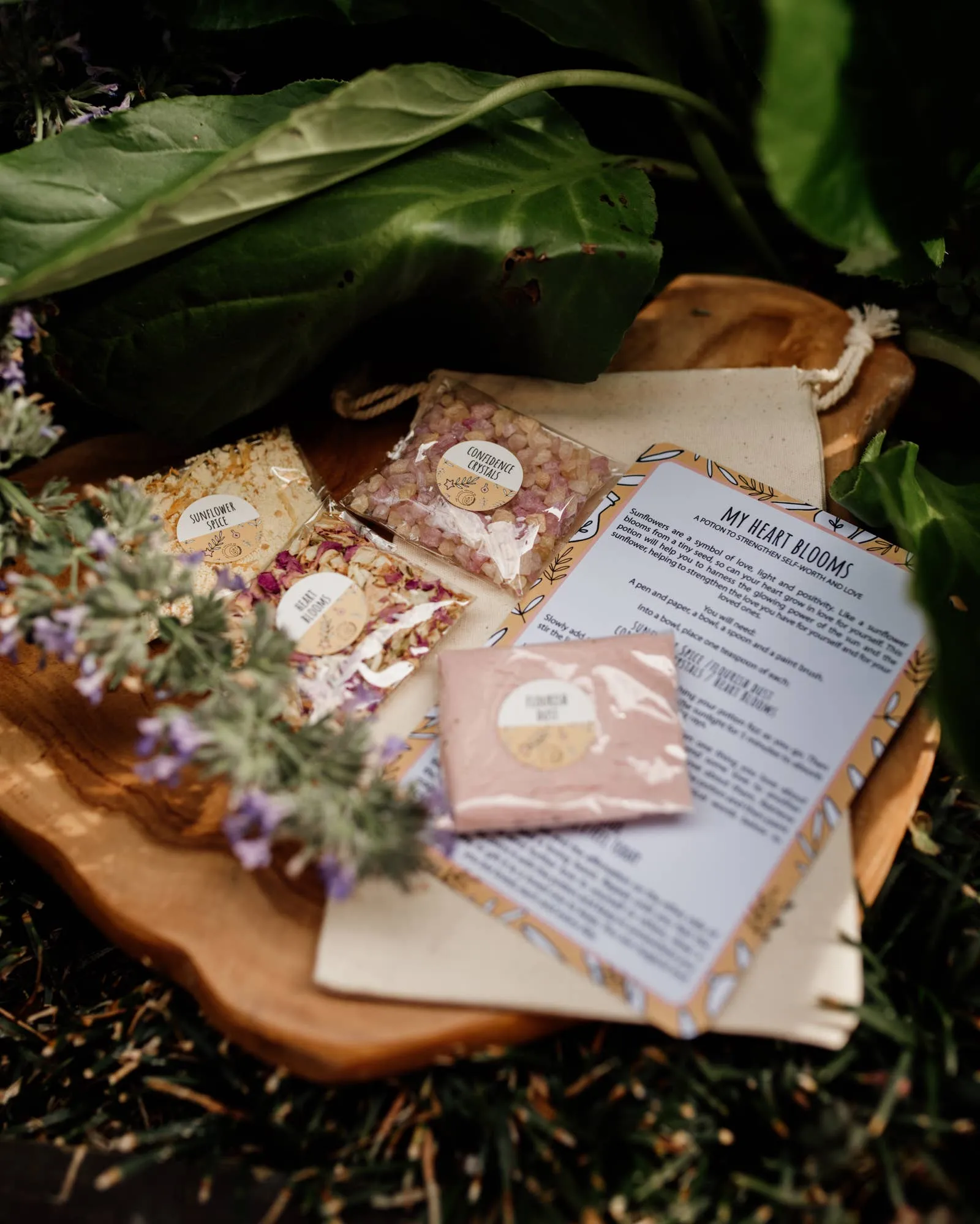 My Heart Blooms - Self Love Potion Pouch