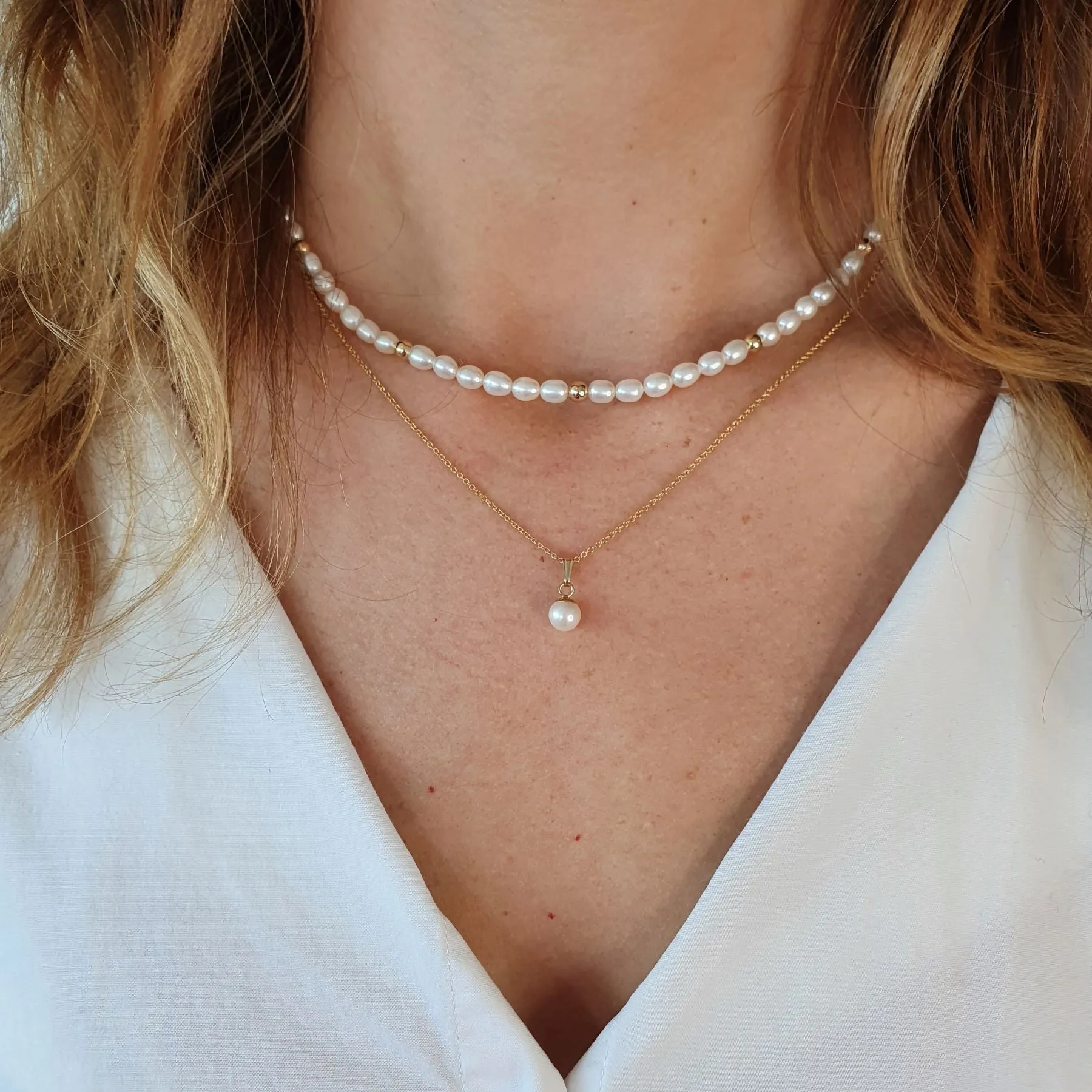 My Precious Pearl / Single Pearl Necklace