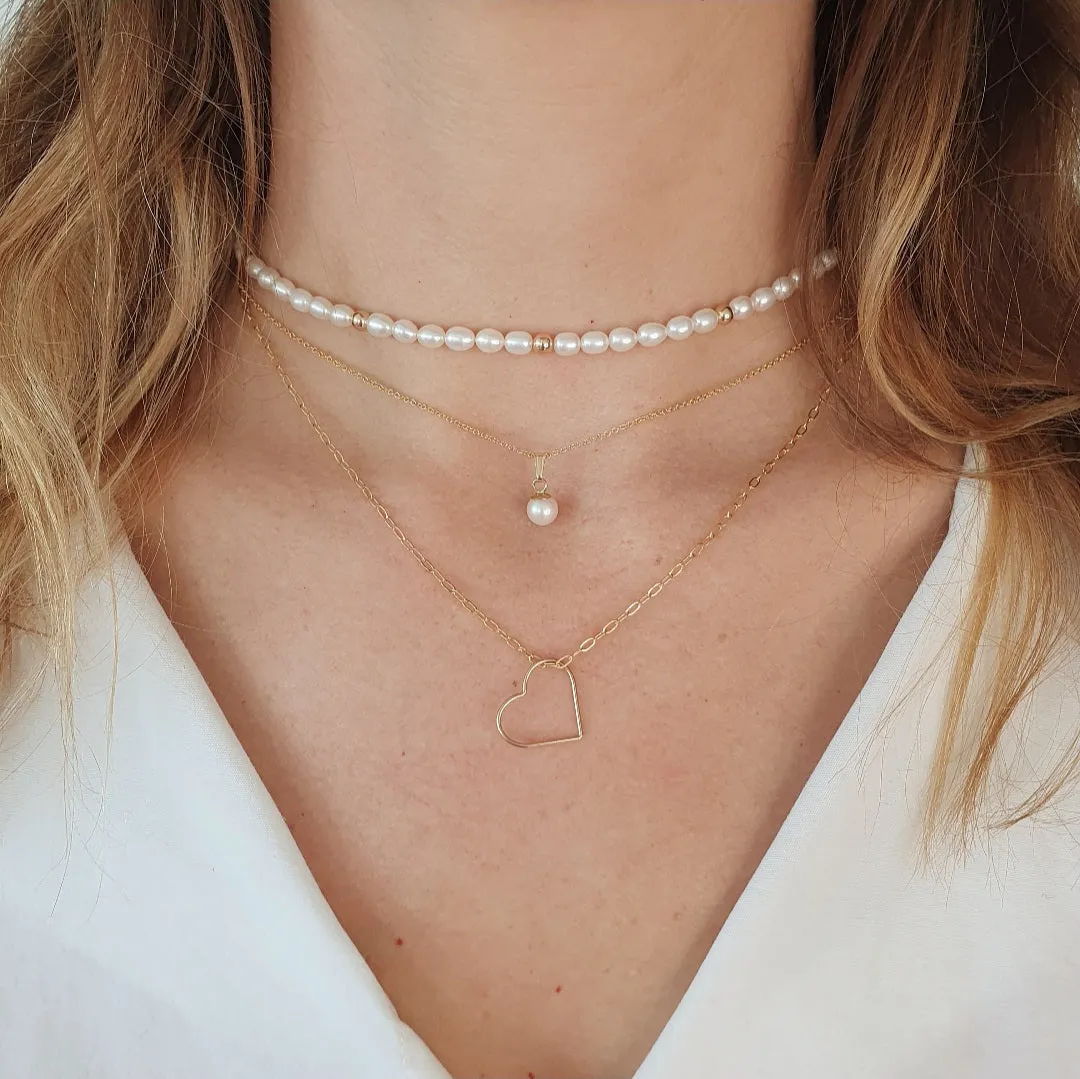 My Precious Pearl / Single Pearl Necklace