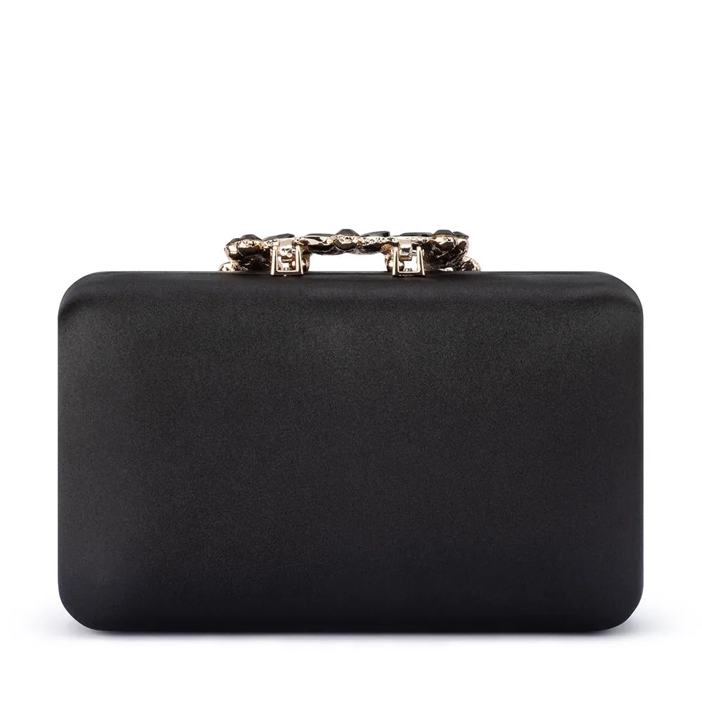 OB2157 MARGALIT CRYSTAL LOCK CLUTCH