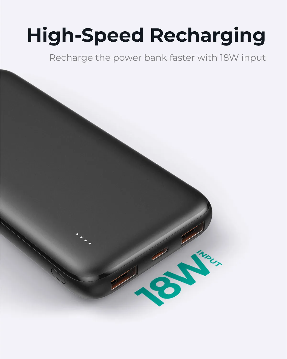 PB-N73 / PB-N73S 10,000mAh 12W / 18W Ultra Thin Portable Charger 3-Port USB-C PD  Fast Charge