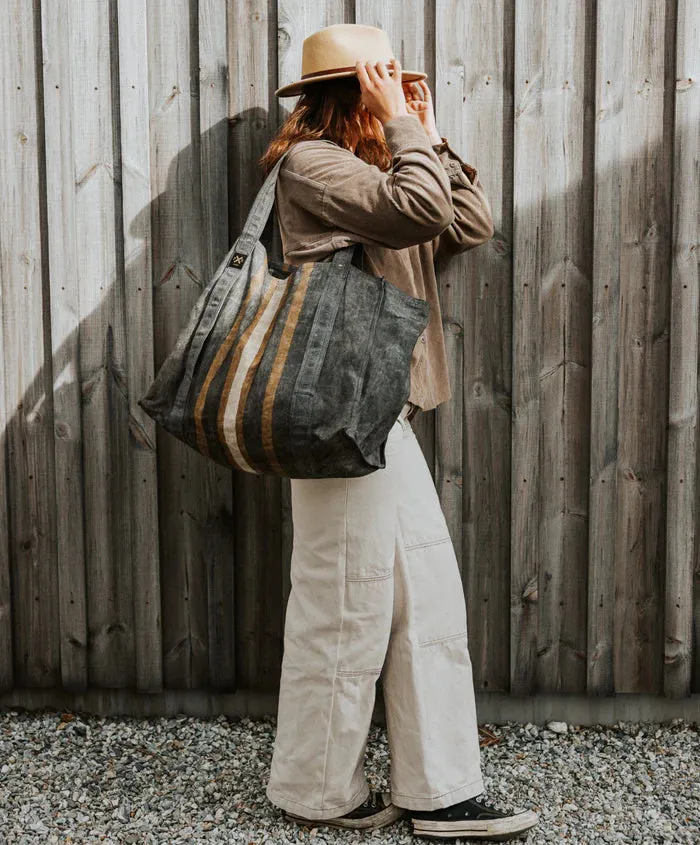 PONY RIDER - Road Tripper Tote Bag - BLACK