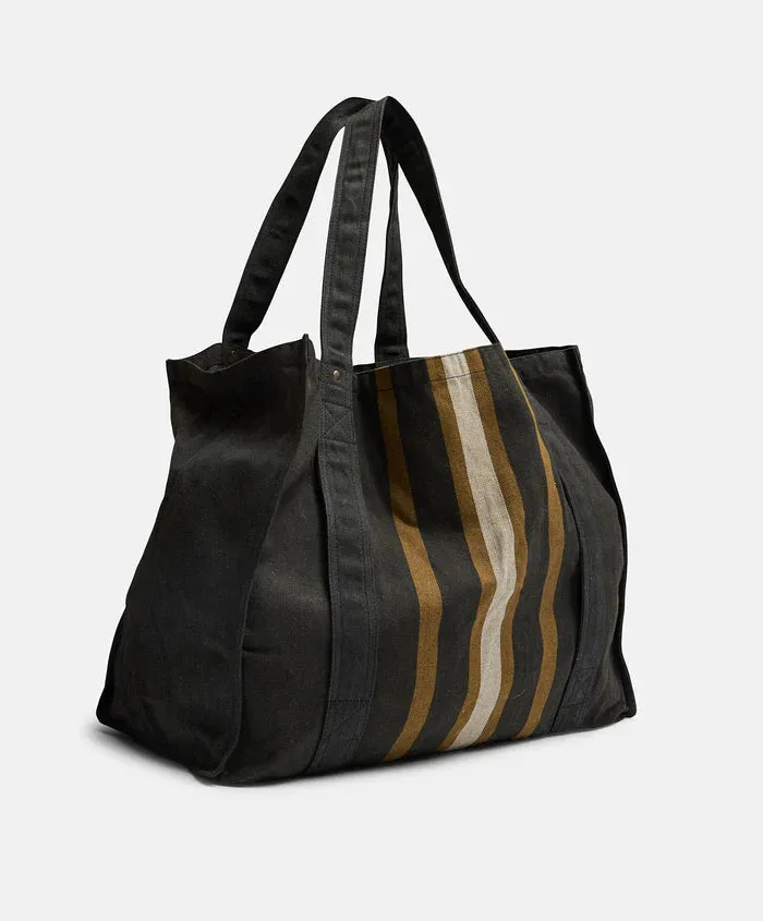 PONY RIDER - Road Tripper Tote Bag - BLACK