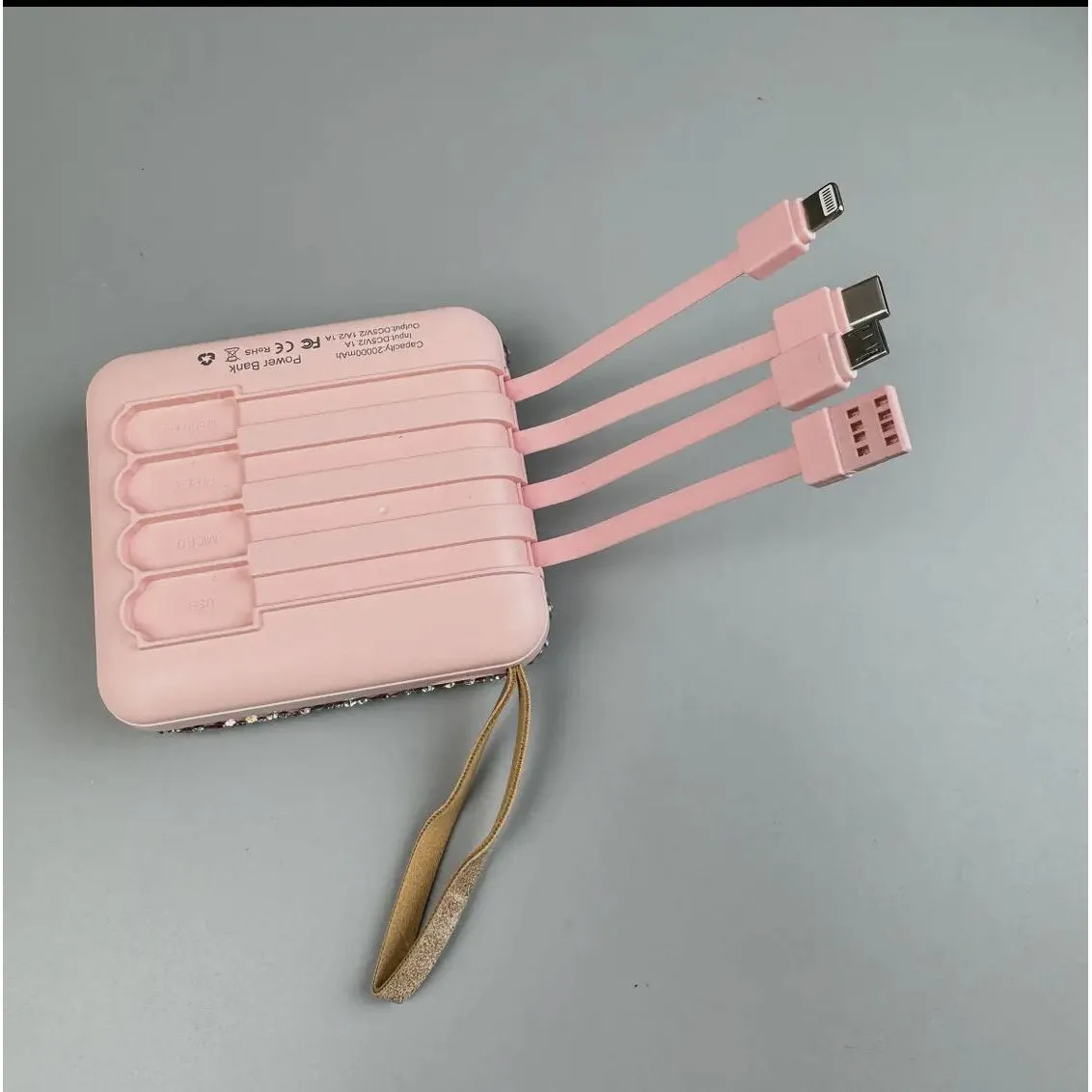 Rhinestones Power Bank