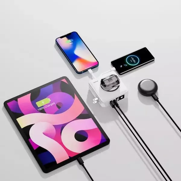 Travel 5 in 1 Power Bank (  Free Case)