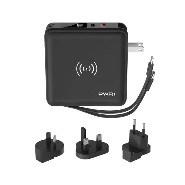 Travel 5 in 1 Power Bank (  Free Case)